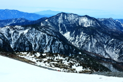 春を待つ　日光白根山より