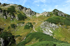 氷河が作った風景　秩父平より