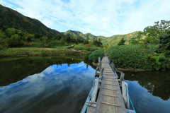 鏡平からの風景