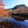 晩秋のひょうたん池