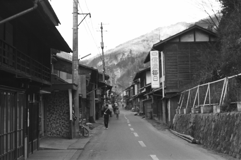 奈良井宿　1974年ころ