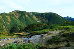 弓折岳からの双六岳