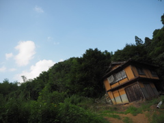 土壁の建物