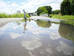 雲に乗りたい。