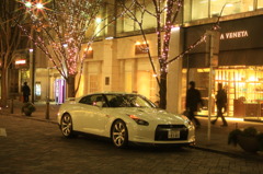 おしゃれな街とGTR