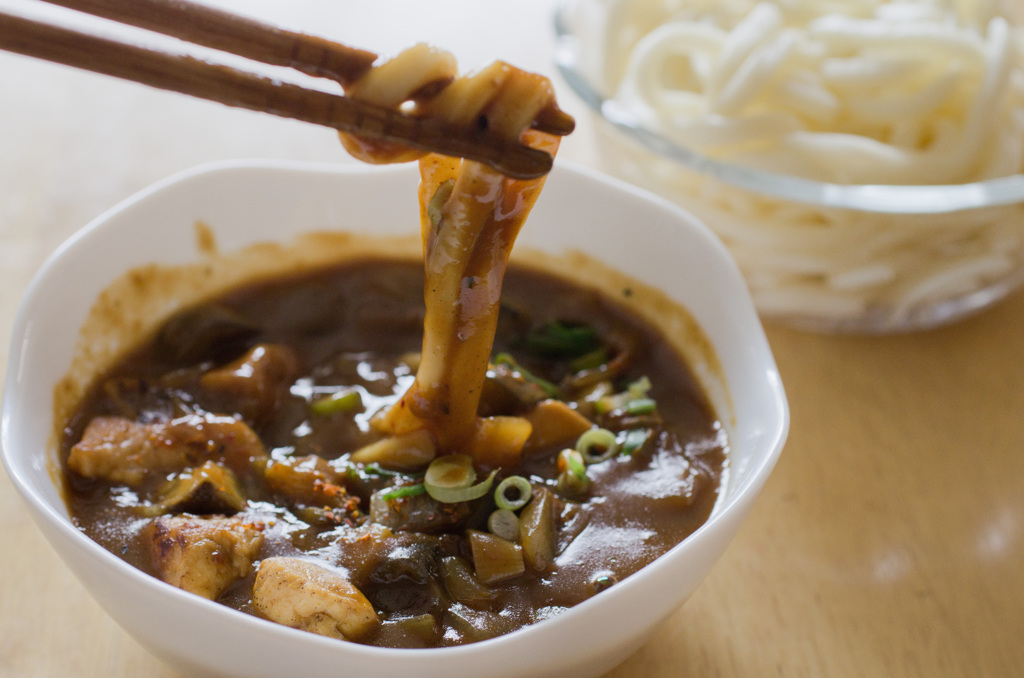 カレーつけうどん