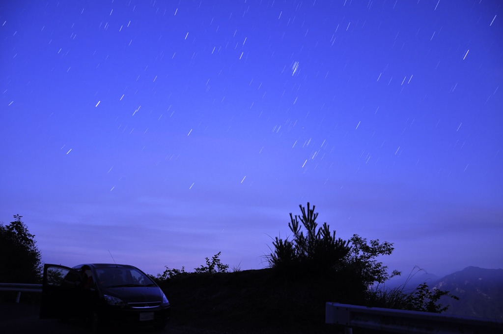 畑の峠の観星