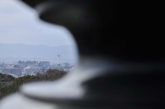 くびれと京都タワー