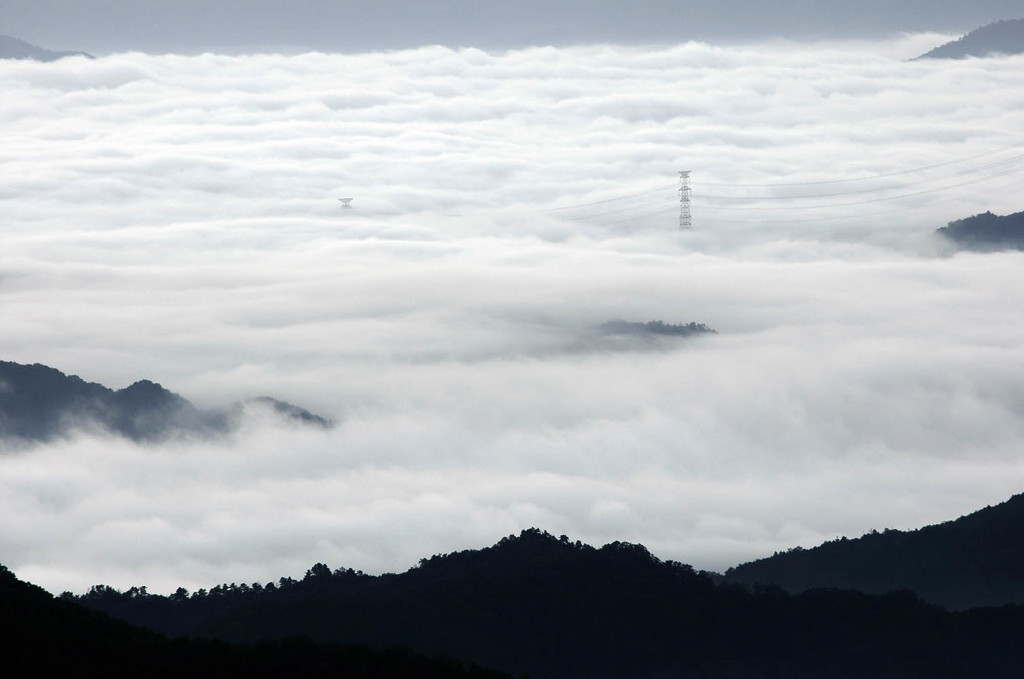 大江山、航空管制塔からの雲海 7