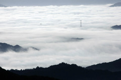 大江山、航空管制塔からの雲海 7