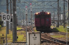 温泉町の鉄道