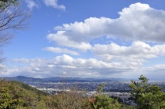 御室八十八カ所の眺望・左