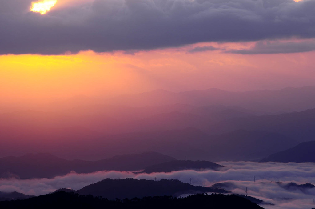 大江山、航空管制塔からの雲海 8