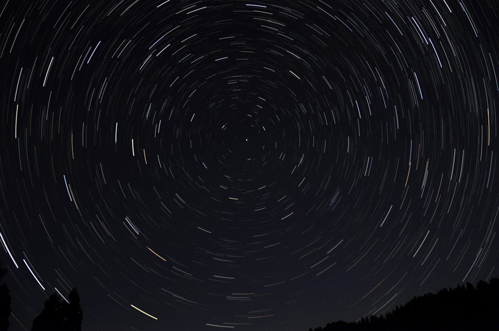 広河原、星の軌道