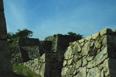 竹田城の石垣群