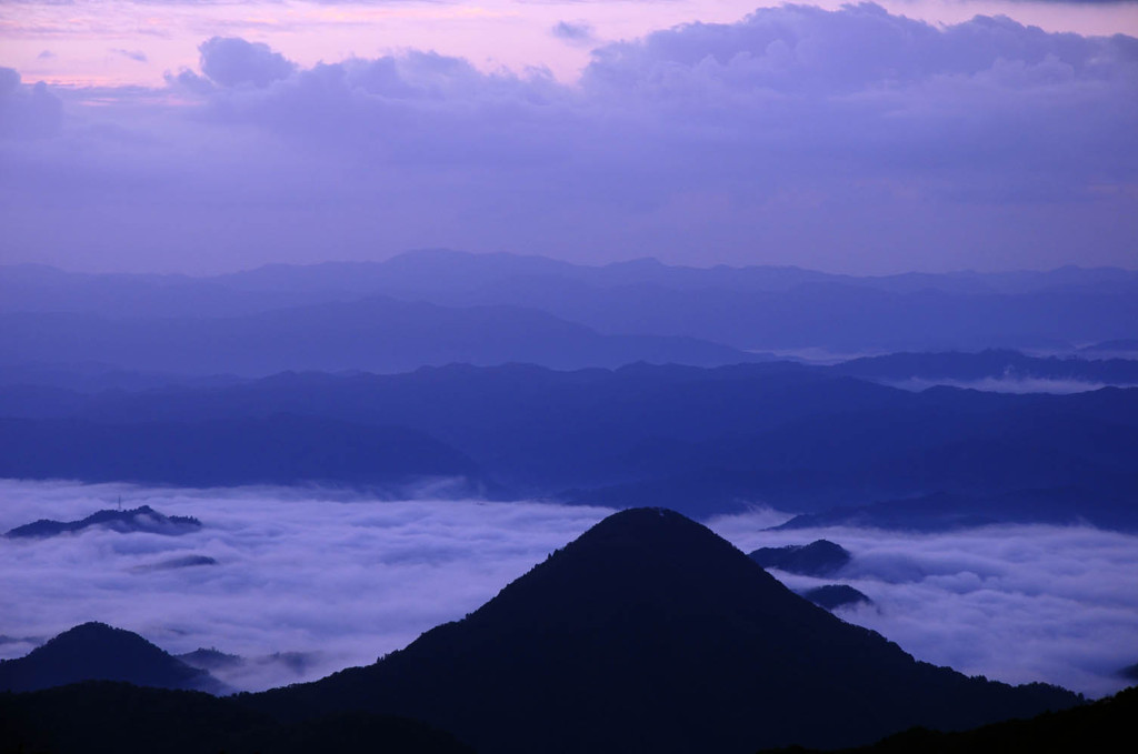 大江山、航空管制塔からの雲海 4