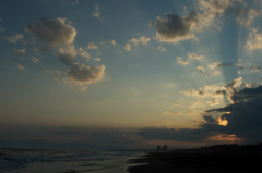 The slight Light 001 Tujidou beach