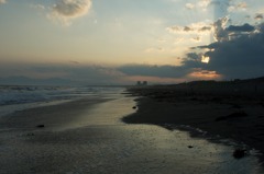 The slight Light 002 Tujidou beach