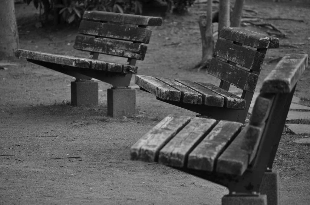 まちわびたベンチ