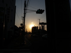 喧騒無き夕暮れ