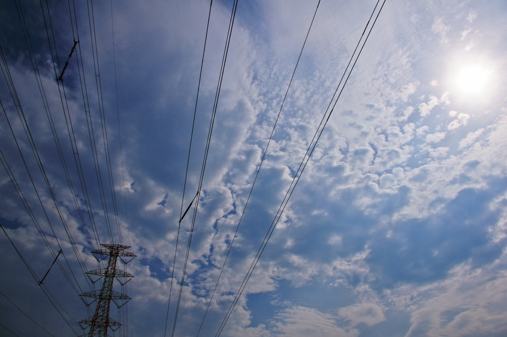 ある日の空　一