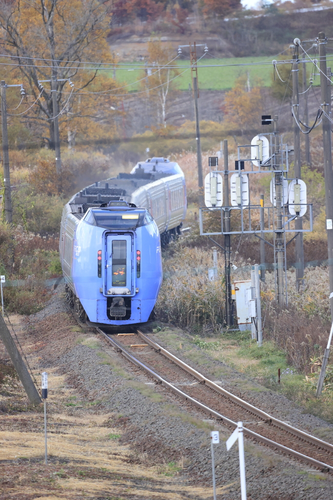 追分駅　おおぞら