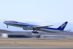 ANAの離陸を流して