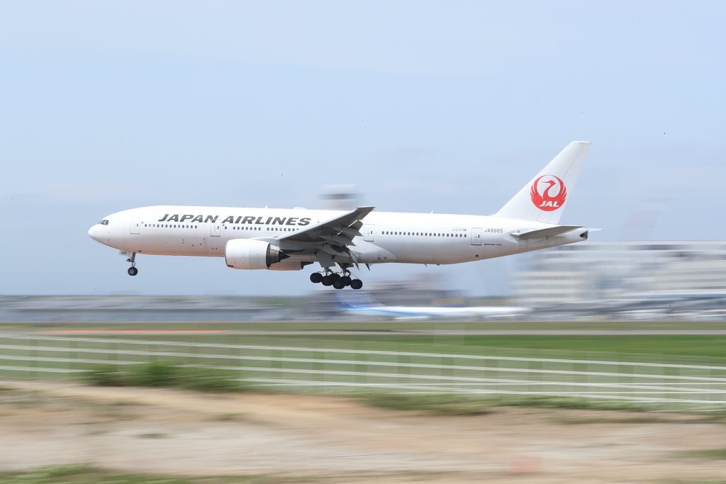 JAL着陸