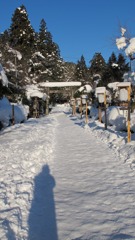 長滝白山神社参道
