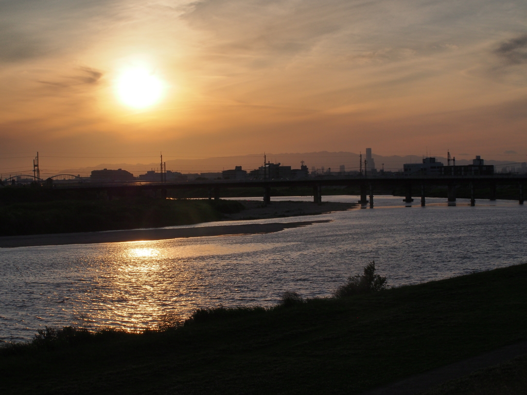 夕刻の風景