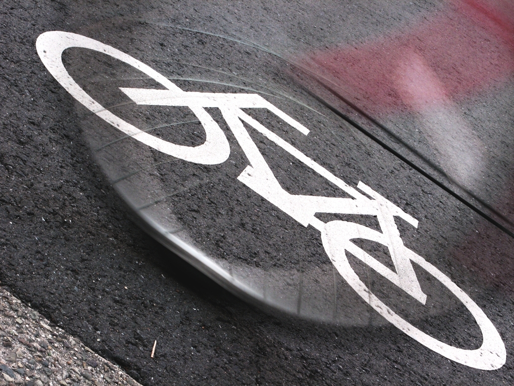 赤いBIKE
