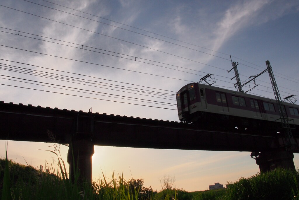 夕刻の風景　