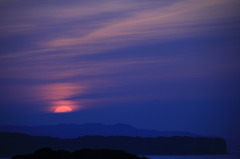 夕日