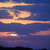 夕日