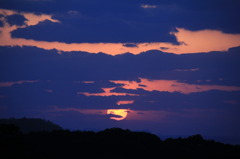夕日