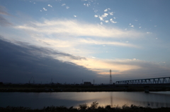 夕暮れ