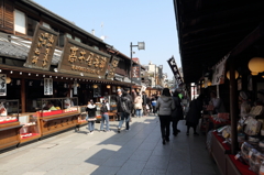 柴又帝釈天の参道
