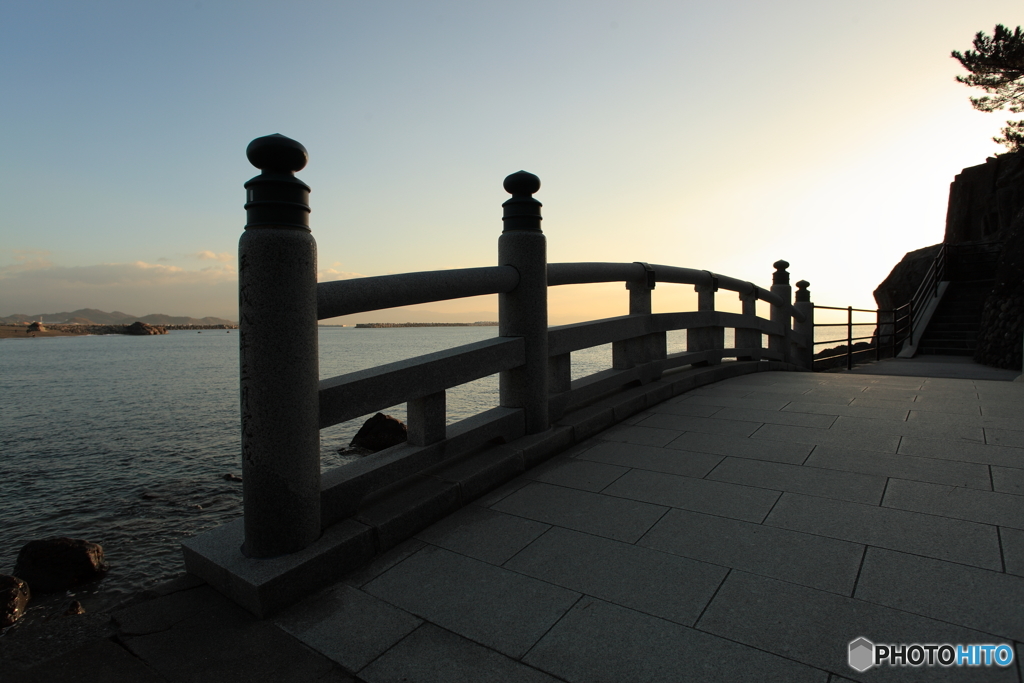 桂浜の朝
