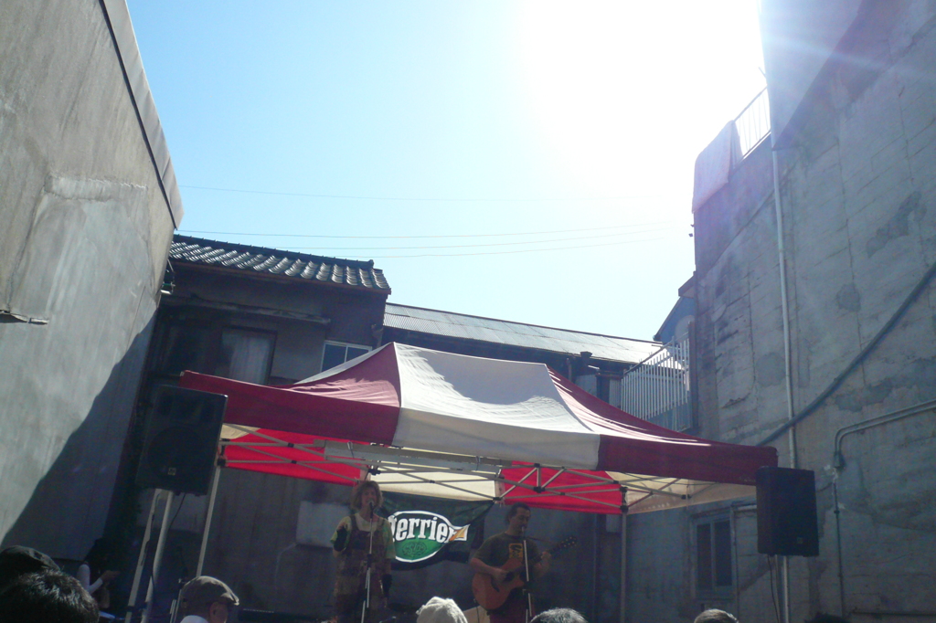 商店街のパリ祭