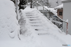 郡上八幡冬景色