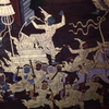 バンコクの寺院にて
