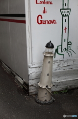On the street corner