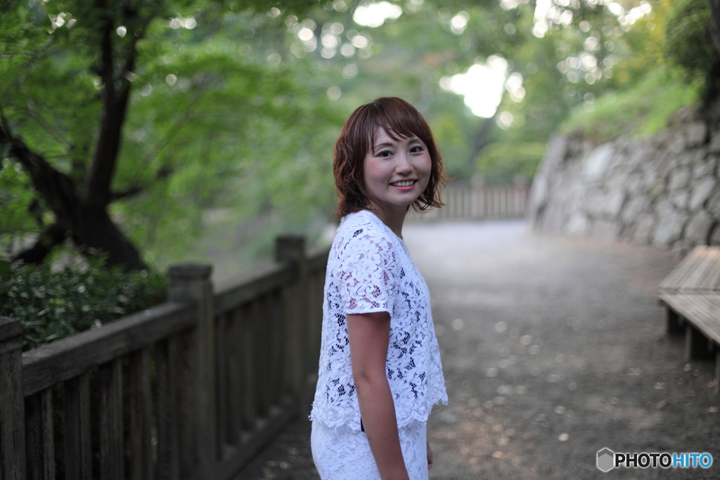 岡崎公園にて