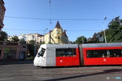 プラハの路面電車