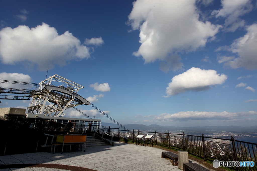 雲がつかめる場所