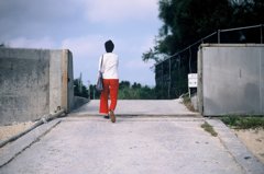 真っ赤なズボン