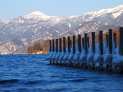 氷の柱達