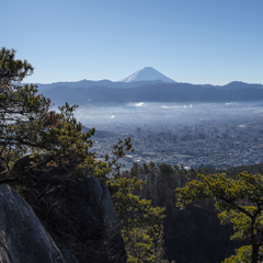 甲府からの富士～空中庭園