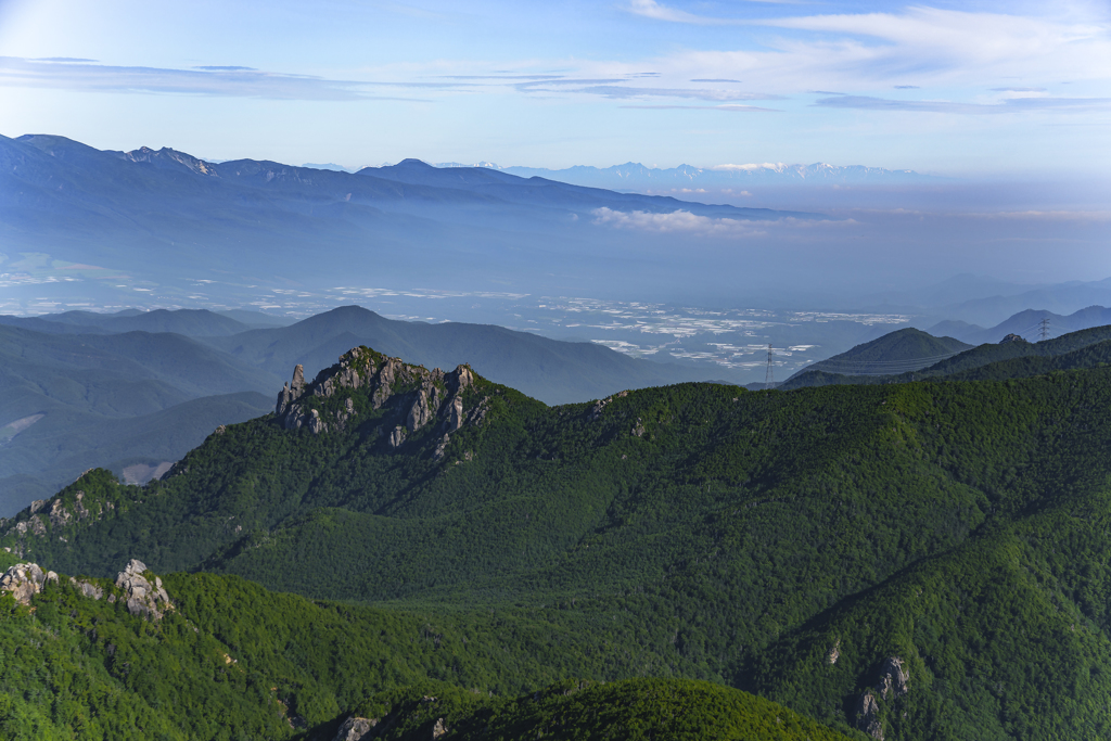 金峰山の北西眺望