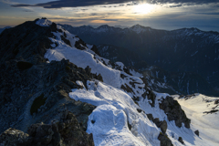 雄山からの日の出